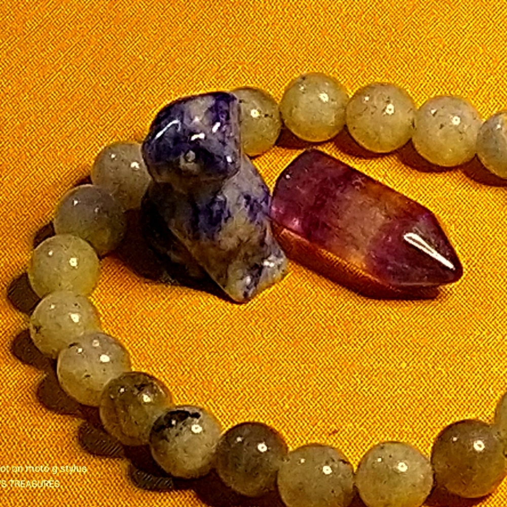 📌 ABSOLUTE LOWEST PRICE (3 PIECE LABRADORITE,SODALITE, FLUORITE) *MEANINGS 👇